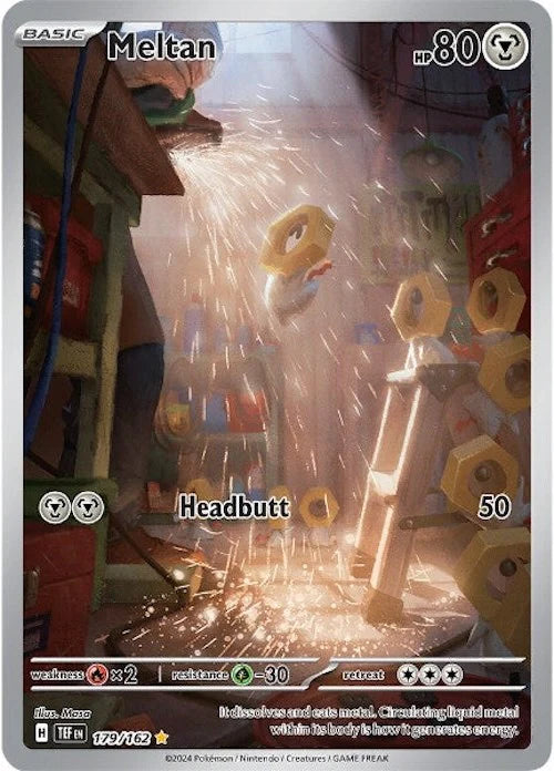 Pokemon TCG Meltan 179/162 Temporal Forces