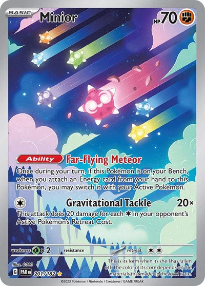 Pokemon TCG Minior 201/182 Paradox Rift