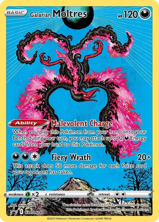 Pokemon TCG Galarian Moltres SWSH284 Promo