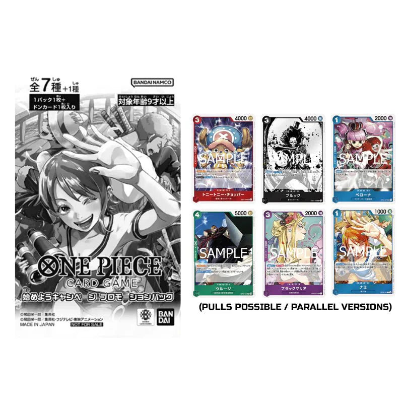 One Piece Card Game Let's Get Start Campaign Promotional Pack