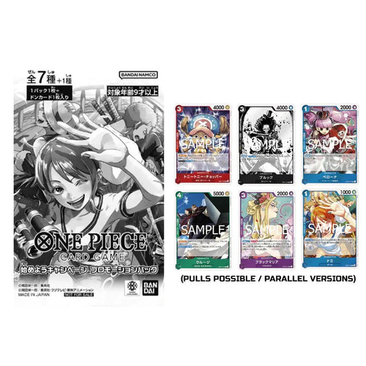 One Piece Card Game Let's Get Start Campaign Promotional Pack