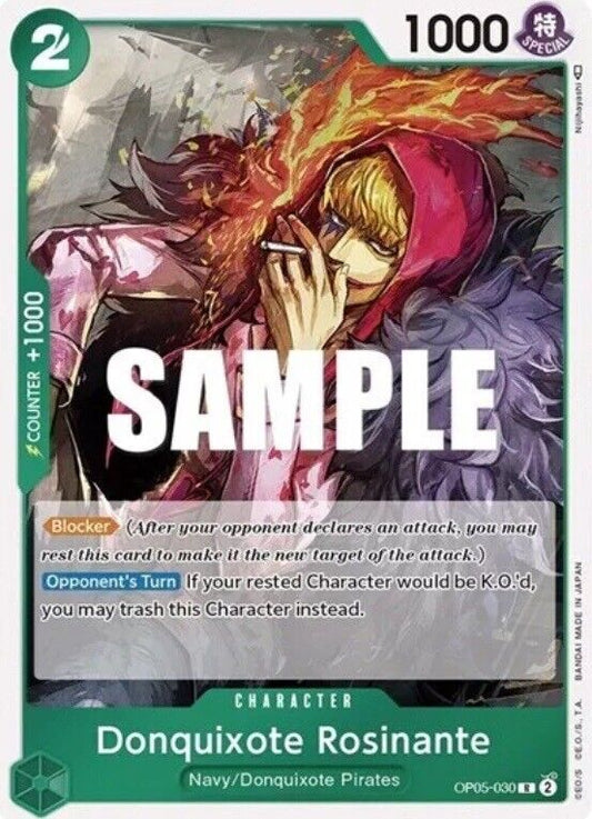 One Piece Card Game Donquixote Rosinante OP05 Awakening Of The New Era OP05-030