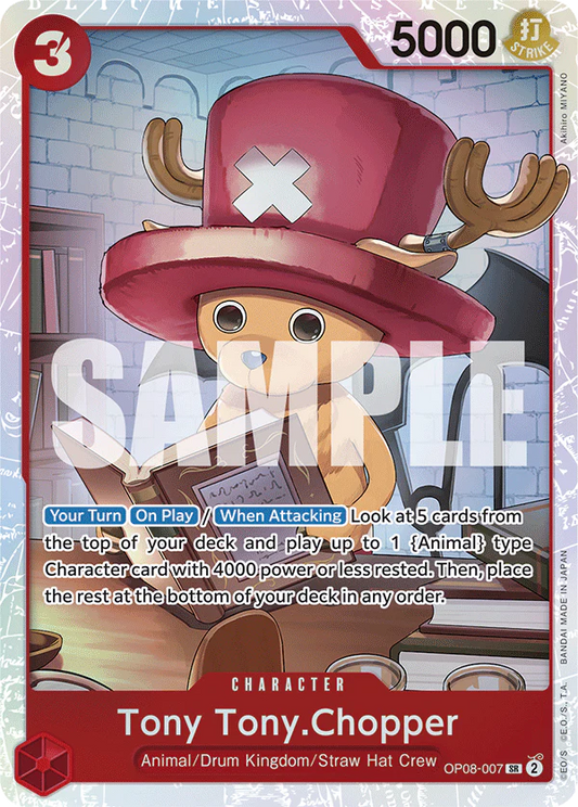 One Piece Card Game Tony Tony.Chopper OP08 Two Legends OP08-007