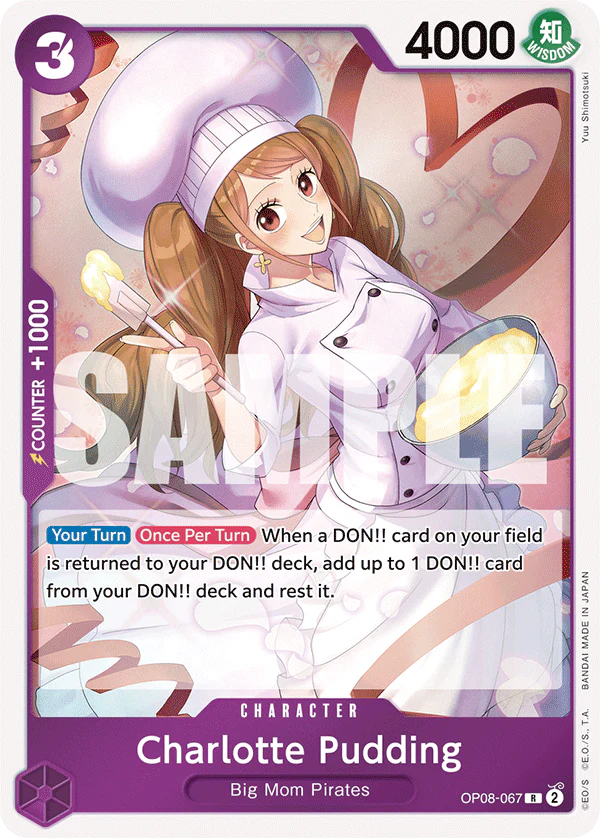 One Piece Card Game Charlotte Pudding OP08 Two Legends OP08-067