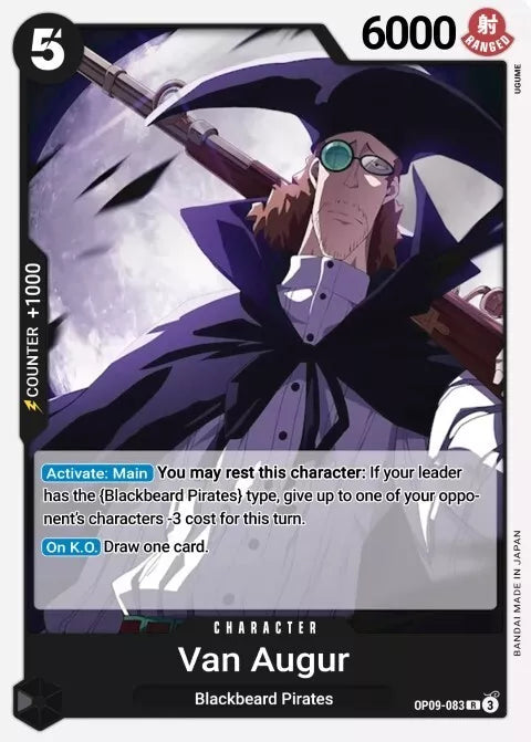 One Piece Card Game Van Augur OP09 Emperors of the New World OP09-083