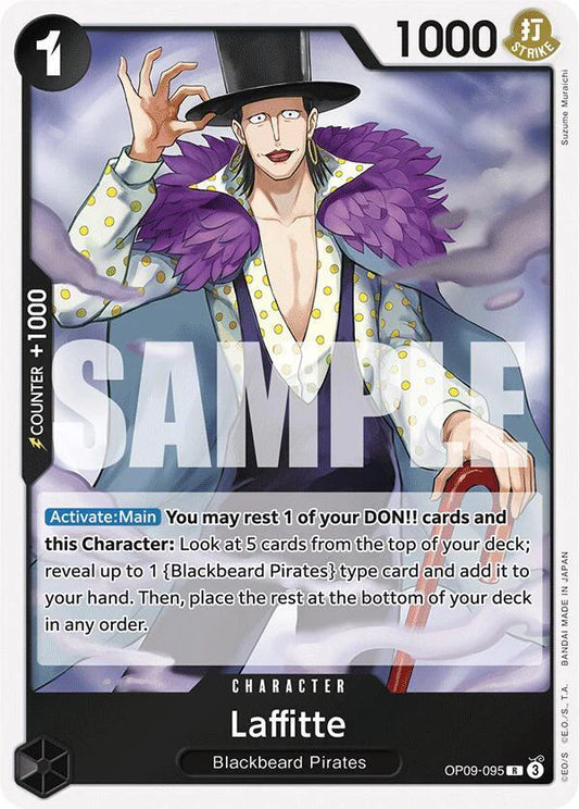 One Piece Card Game Laffitte OP09 Emperors of the New World OP09-095