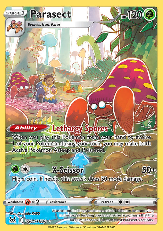 Pokemon TCG Parasect TG01/TG30 Lost Origin
