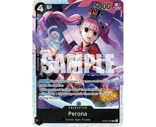 One Piece Card Game Perona OP06 Wings of Captain OP06-093