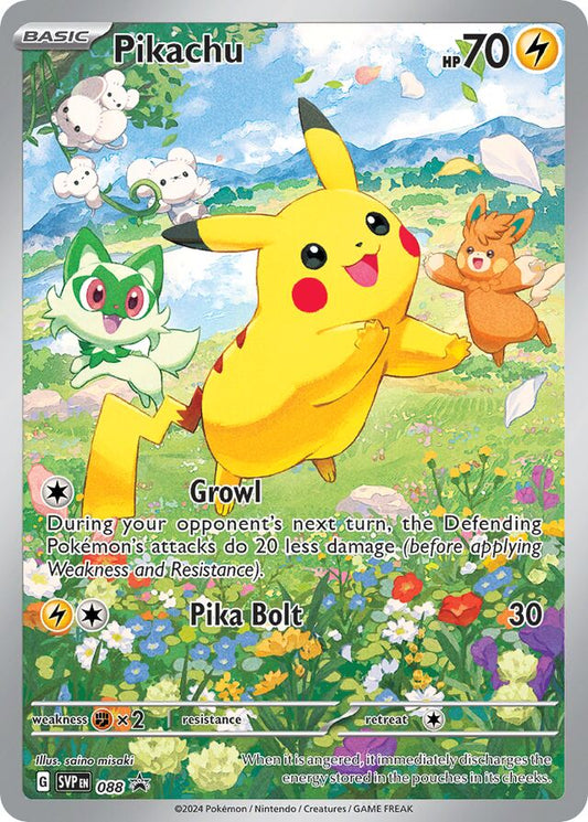 Pokemon TCG Pikachu SVP088 Promo