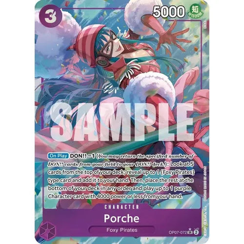 One Piece Card Game Porche OP07 500 Years in the Future OP07-072