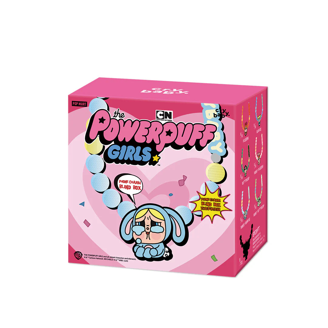 POP MART Crybaby × The Powerpuff Girls Series Phone Charm