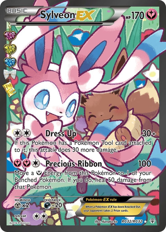 Pokemon TCG Sylveon EX RC32/RC32 Generations Radiant Collection