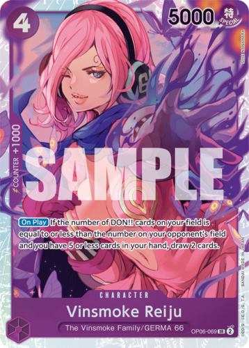 One Piece Card Game Vinsmoke Reiju OP06 Wings Of The Captain OP06-069