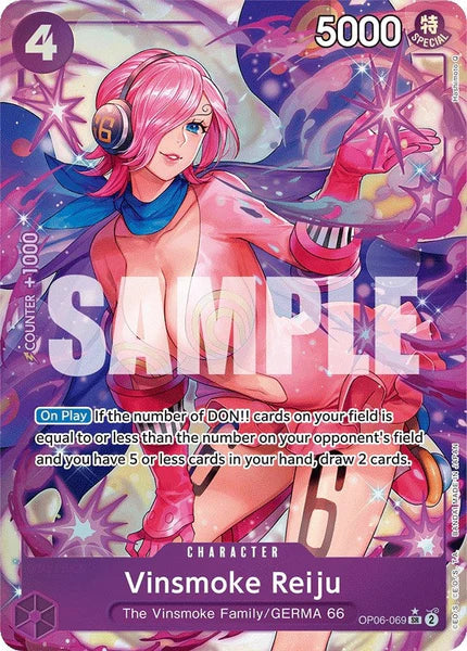 One Piece Card Game Vinsmoke Reiju OP06 Wings Of The Captain OP06-069