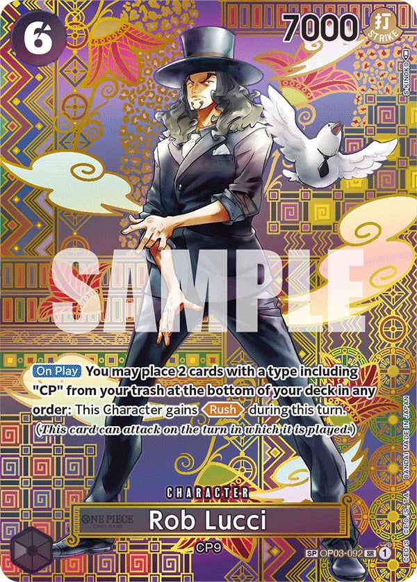 One Piece Card Game Rob Lucci Special OP05 Awakening Of The New Era OP03-092