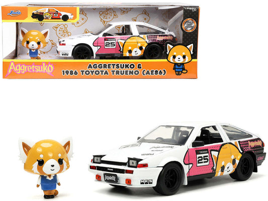 Goods Toyota AE86 & Aggretsuko Diecast 1:24 Scale Figure