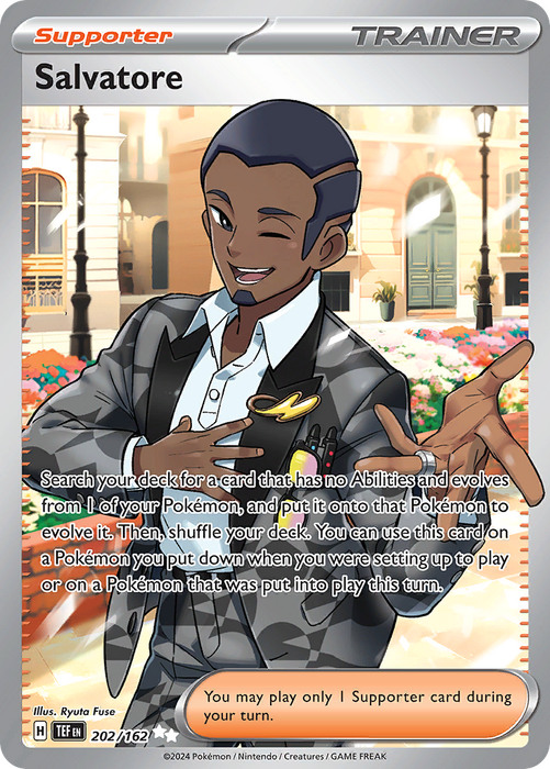 Pokemon TCG Salvatore 202/162 Temporal Force