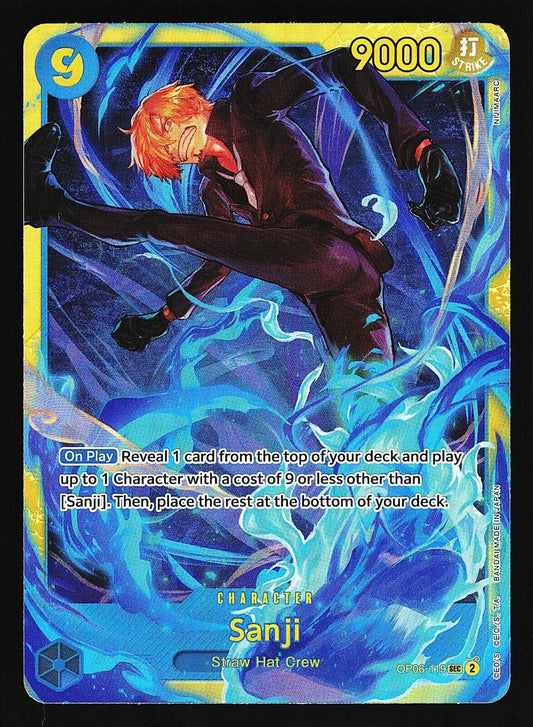 One Piece Card Game Sanji OP06 Wings Of The Captain OP06-119