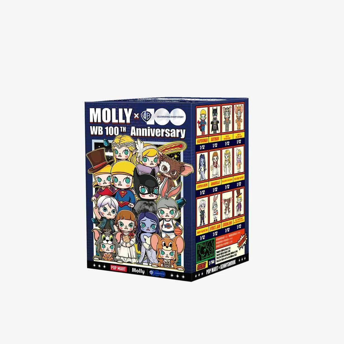 POP MART MOLLY × Warner Bros 100th Anniversary Series Figures