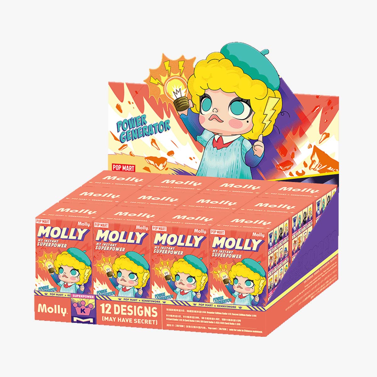 POP MART Molly My Instant Superpower Series Figures