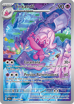 Pokemon TCG Tinkatuff 217/193 Paldea Evolved