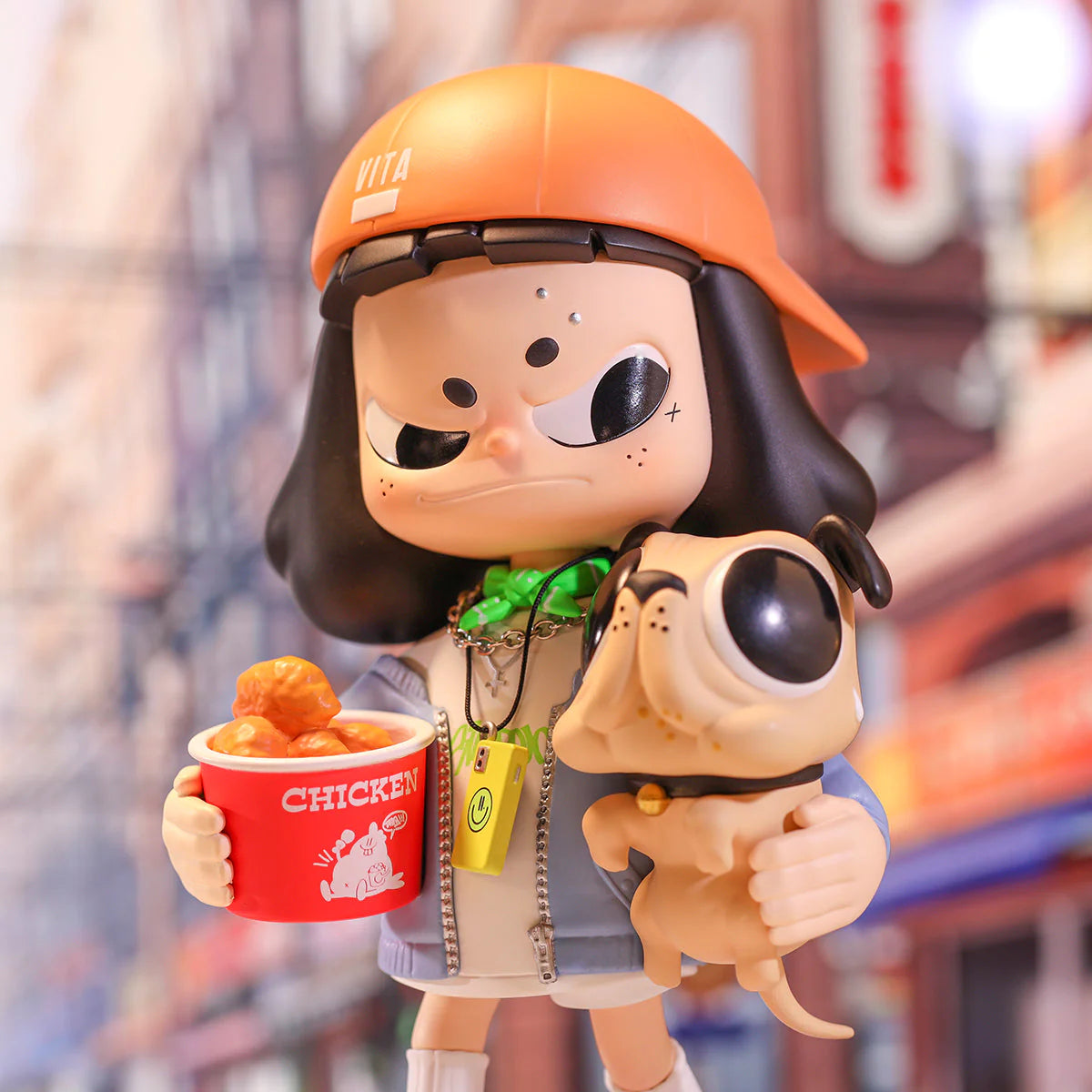 POP MART Vita Fried Chicken Day Figurine 200%