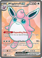 Pokemon TCG Wigglytuff EX 187/165 Pokemon 151