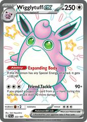 Pokemon TCG Wigglytuff EX 222/091 Paldean Fate