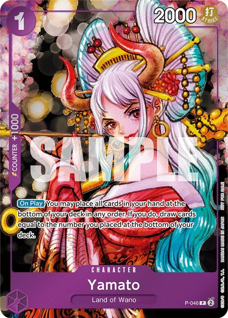 One Piece Card Game Yamato Promo P-046