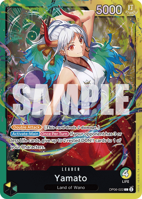 One Piece Card Game Yamato OP06 Starter Deck OP06-022